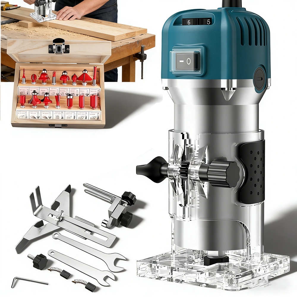 Frezarka Górnowrzecionowa Do Drewna Pionowa Ręczna Do Krawędzi Aluminium