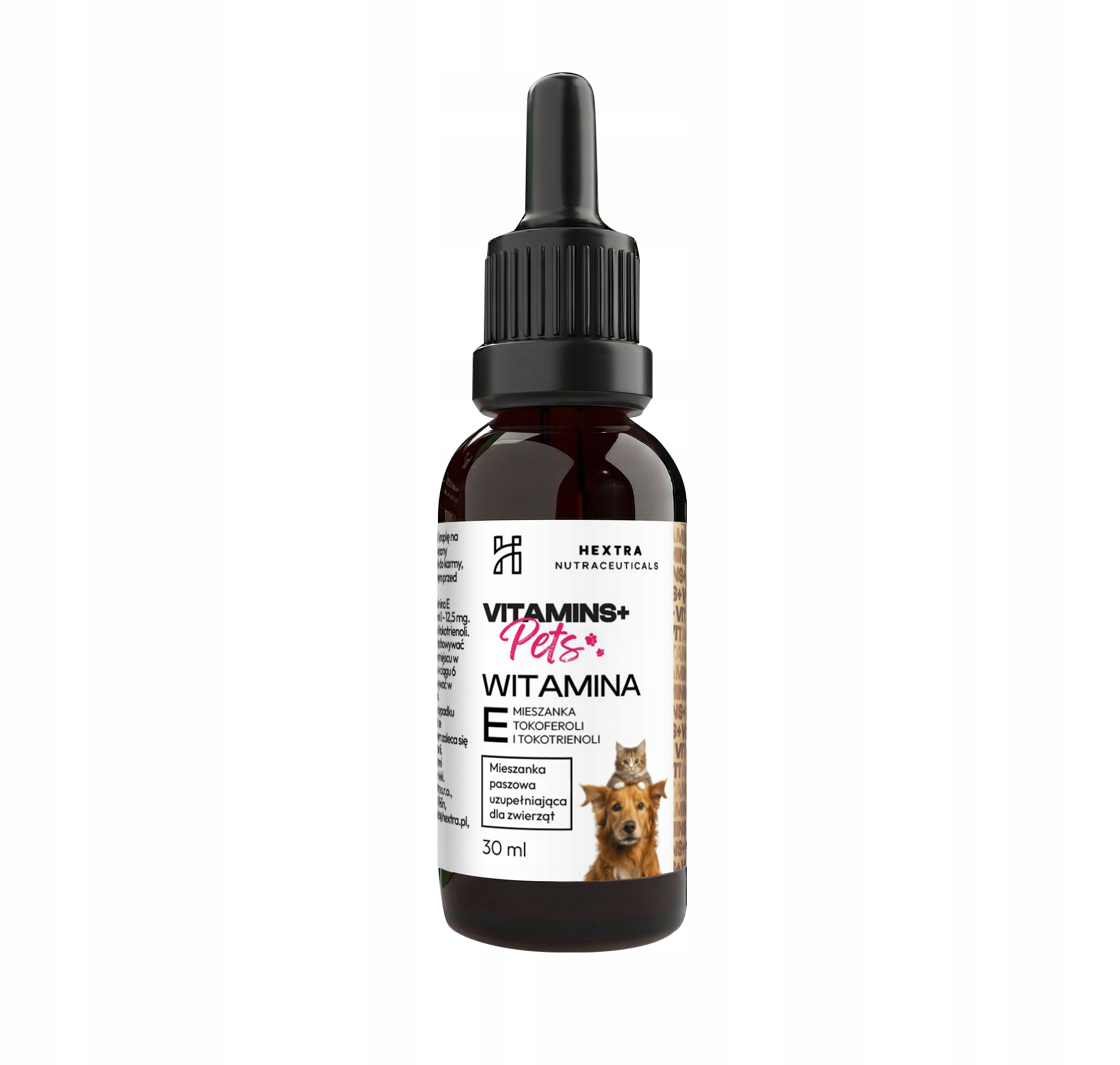 WITAMINA E 30 ml PETS- mieszanka tokoferoli i tokotrienoli dla zwierząt