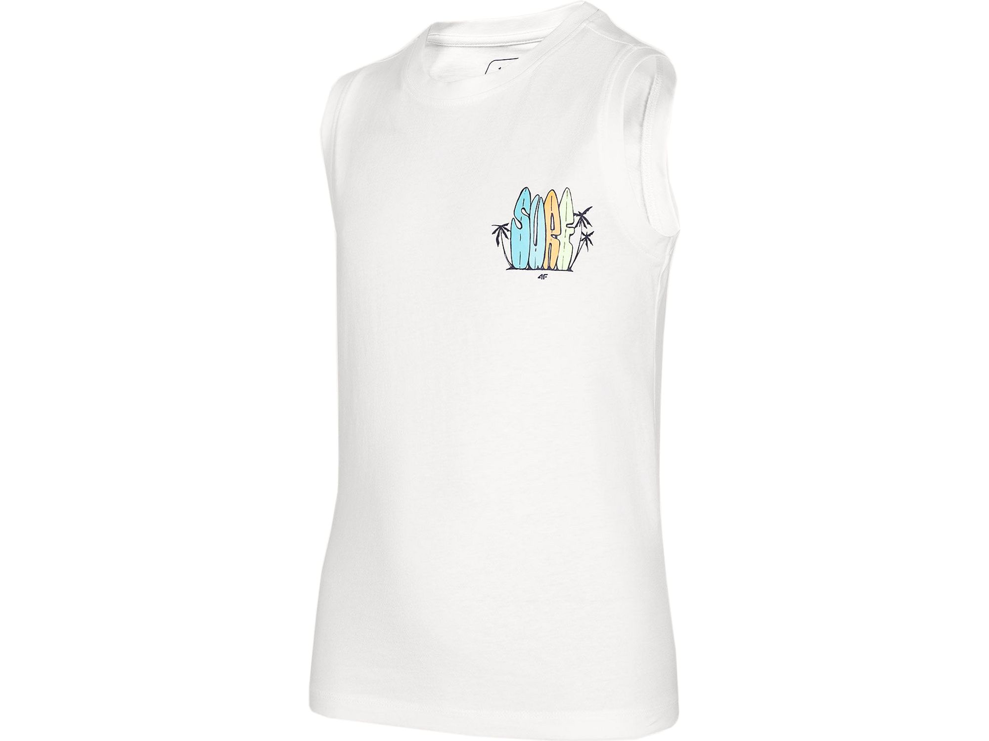 

Bezrękawnik Junior T-shirt HJL22 JTSM010 4F 158CM