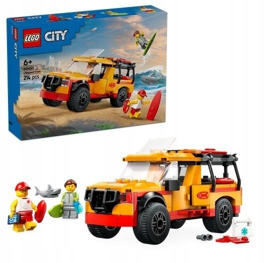 Lego(r) City 60453 Záchranná dodávka plážových záchranářů