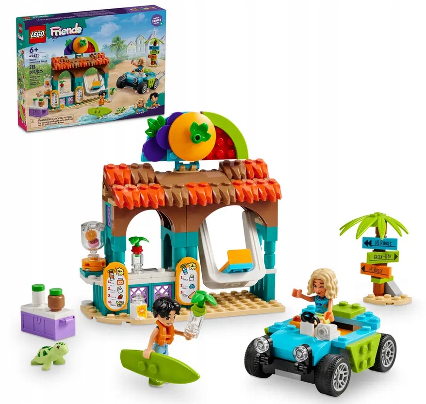 Lego Friends 42625 Stánek s koktejly na pláži stavebnice