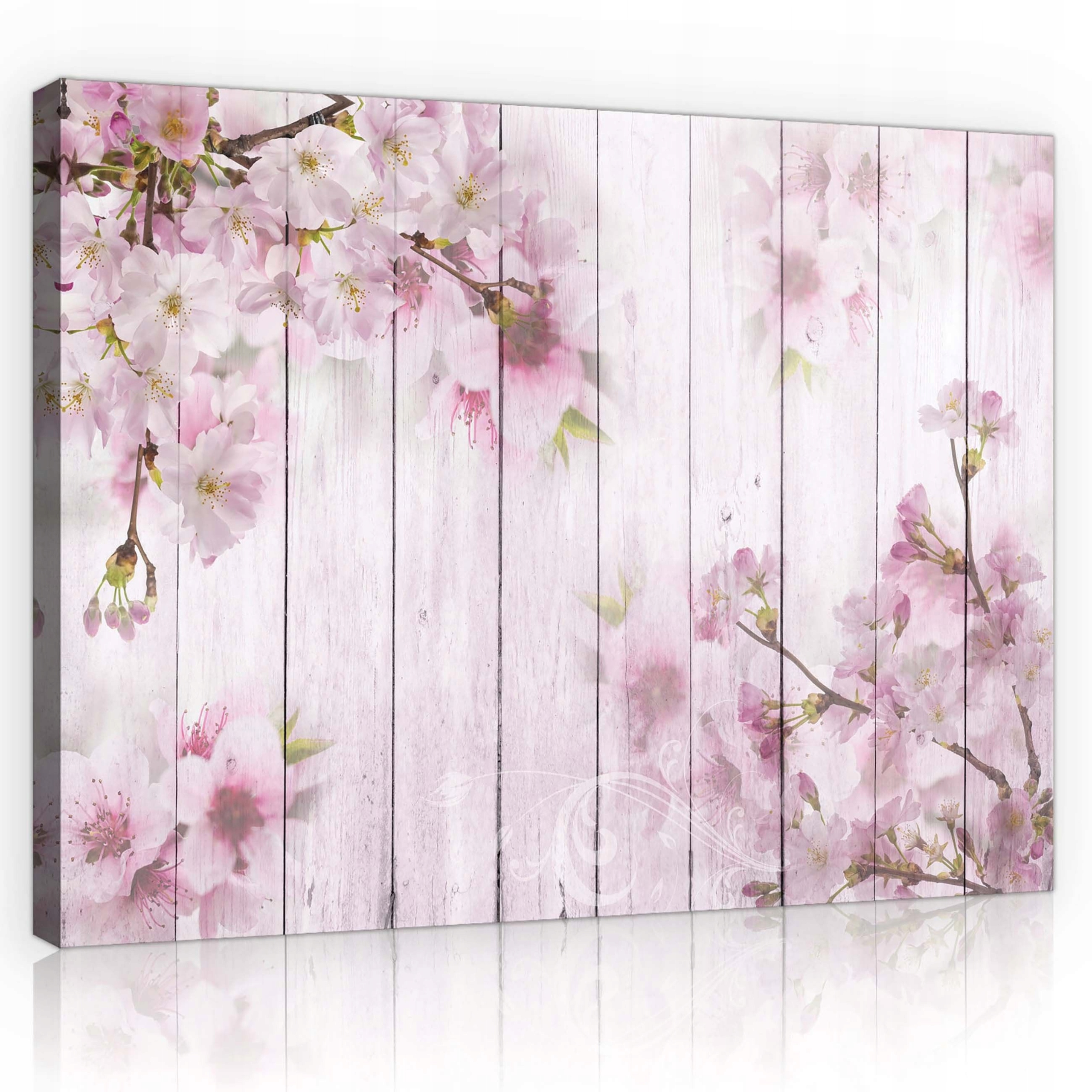 Obraz 100x75 Kvetoucí višeň sakura růžové květy jaro jemnost klid
