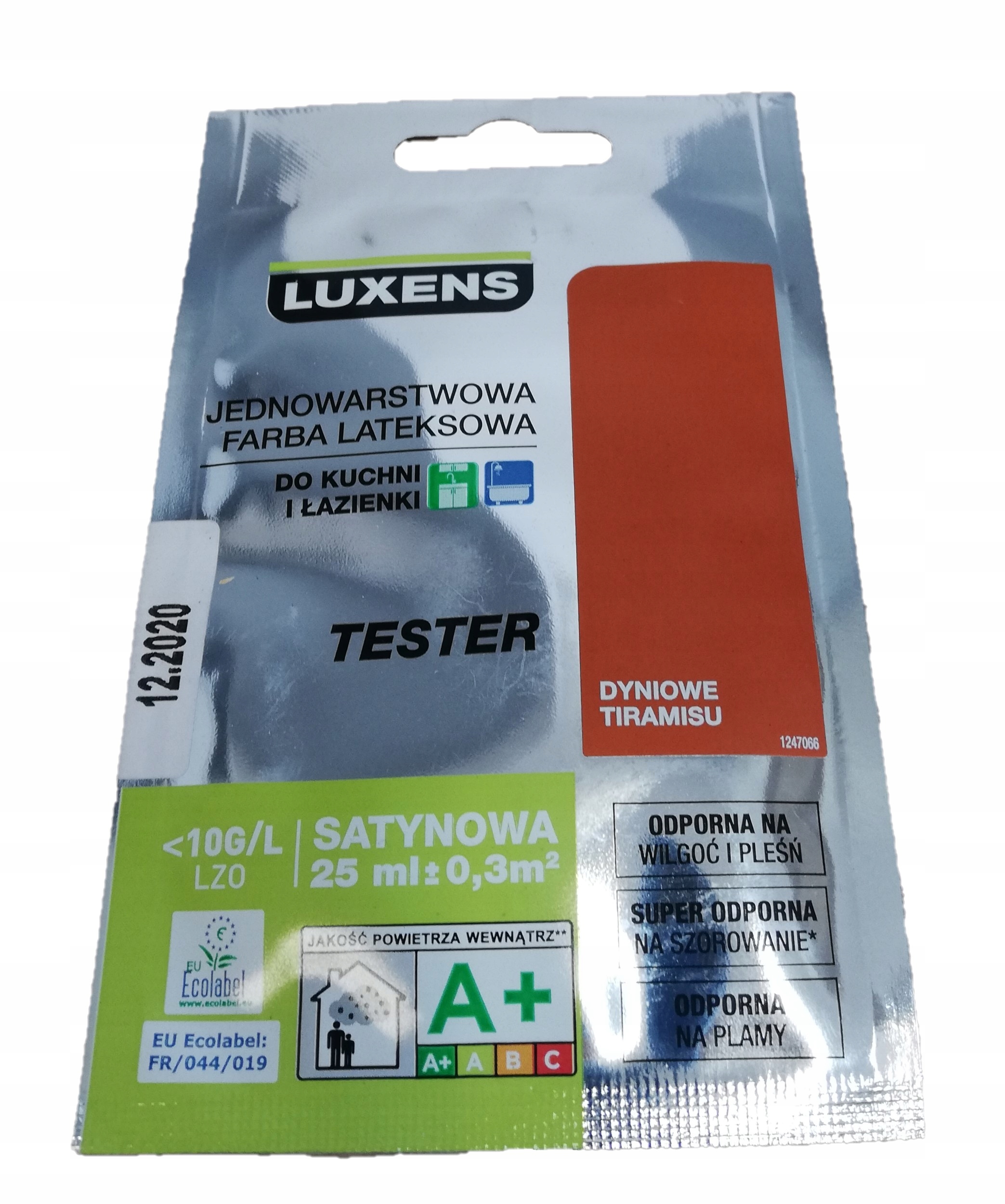 

Luxens Farba Lateksowa Dyniowe Tiramisu tester
