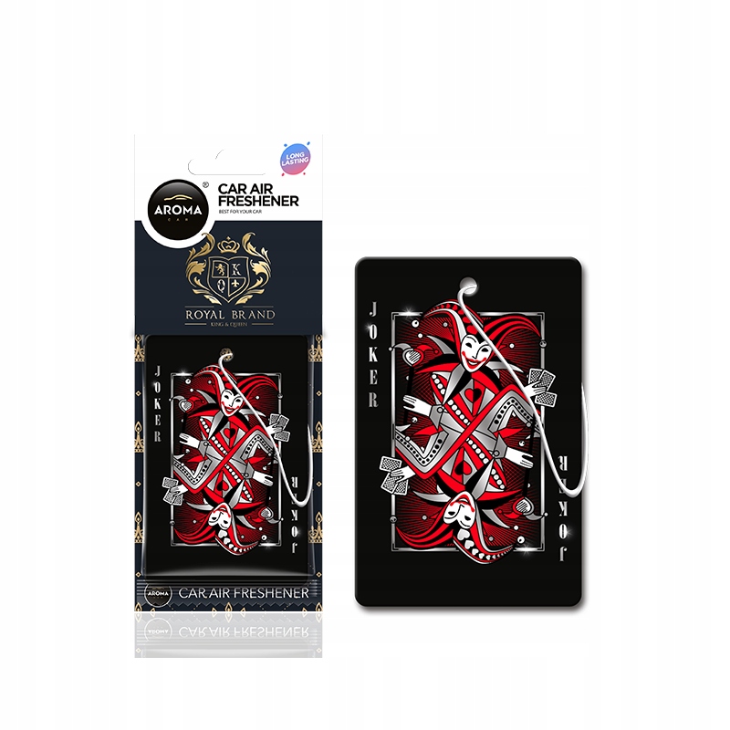 

Zapach Samochodowy Aroma Joker Silver Zawieszka