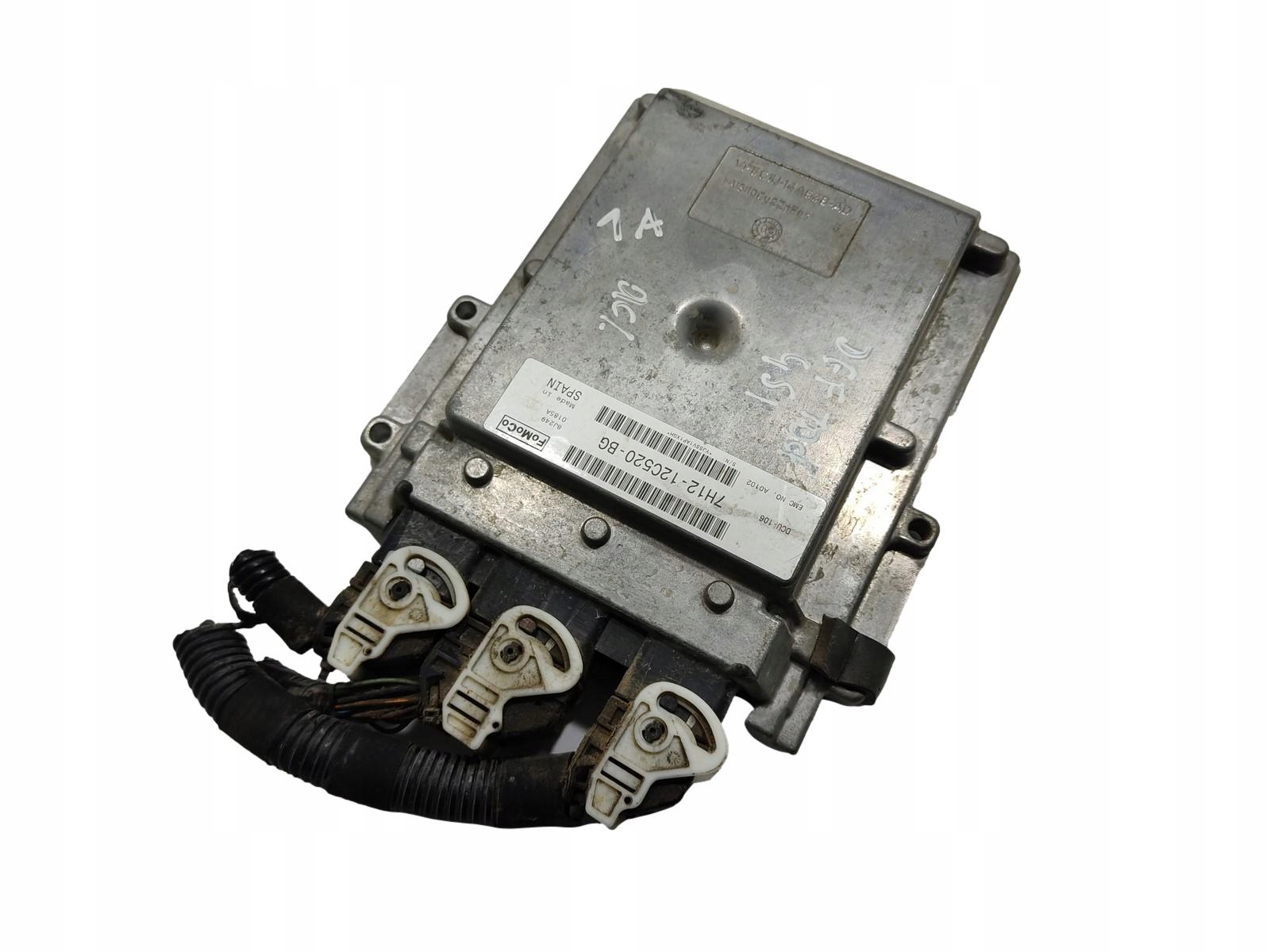 computer control unit LAND ROVER DEFENDER 2.4 TDCI 7H12-12C520-BG 7H1212C520BG