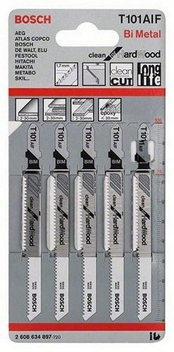

Bosch T101AIF brzeszczot do drewna 5szt