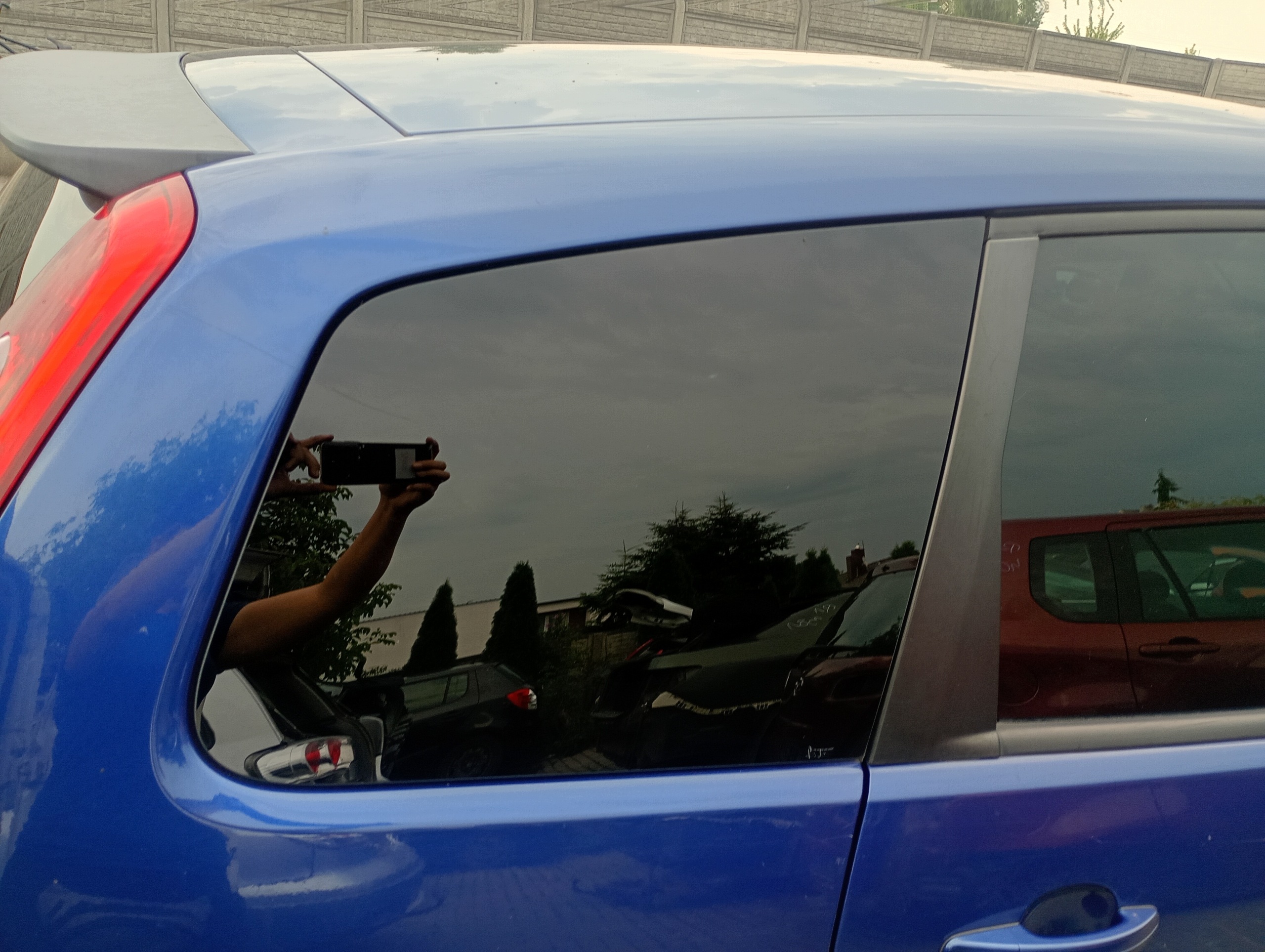 window side bodywork right rear part Ford C-MAX 1 and FL 08-11