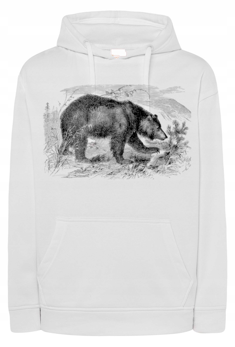 Pánská mikina s potiskem zvíře Medvěd vel. L