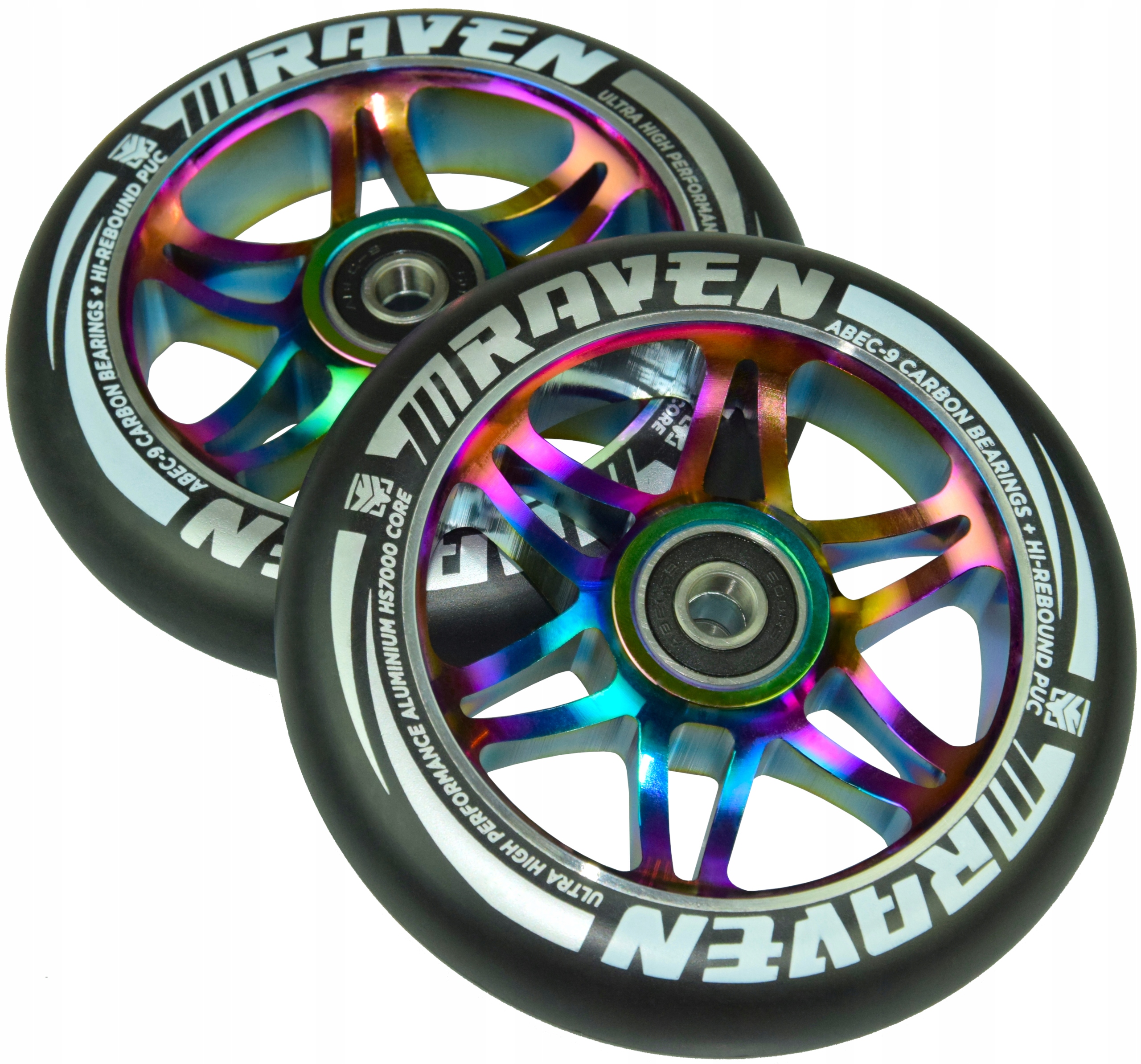 Kółka do hulajnogi RAVEN Master Neo Chrome 2szt EAN (GTIN) 5903576039786