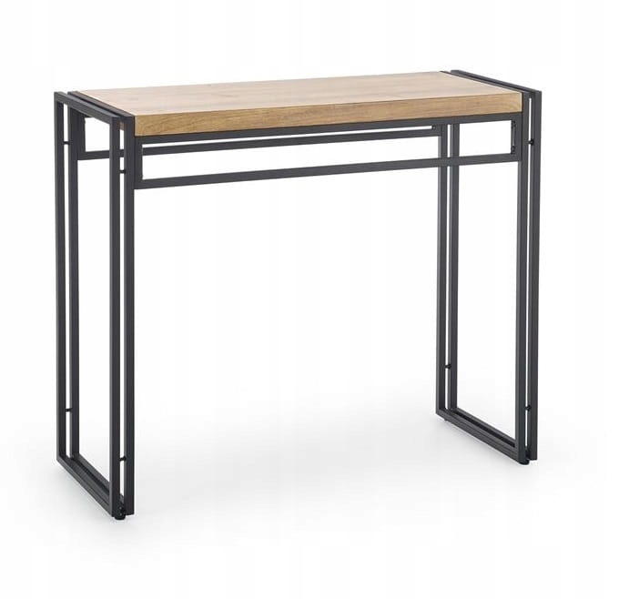 

Industrialna konsola wąskie biurko na laptopa loft