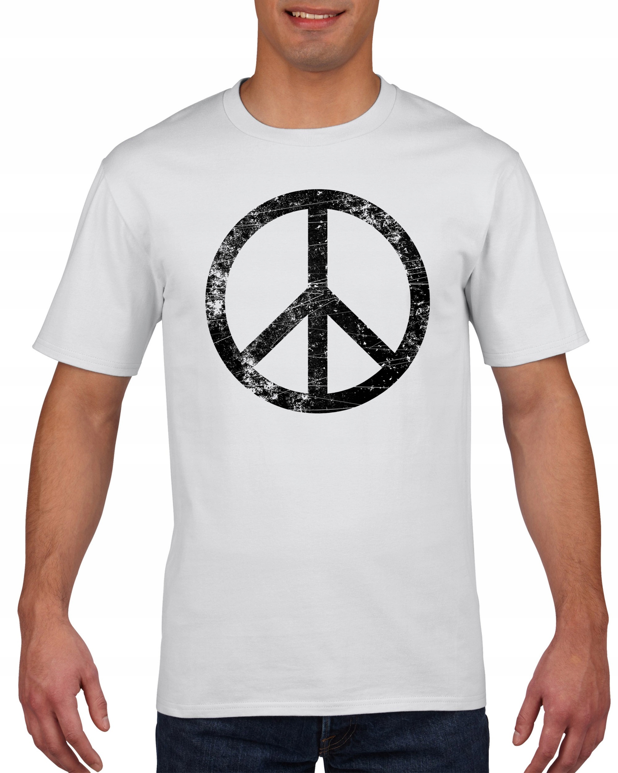 

Koszulka męska Peace Love Pacyfa S