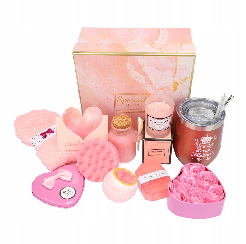 Zestaw Prezentowy dla kobiety urodziny domowe spa pielęgnacja