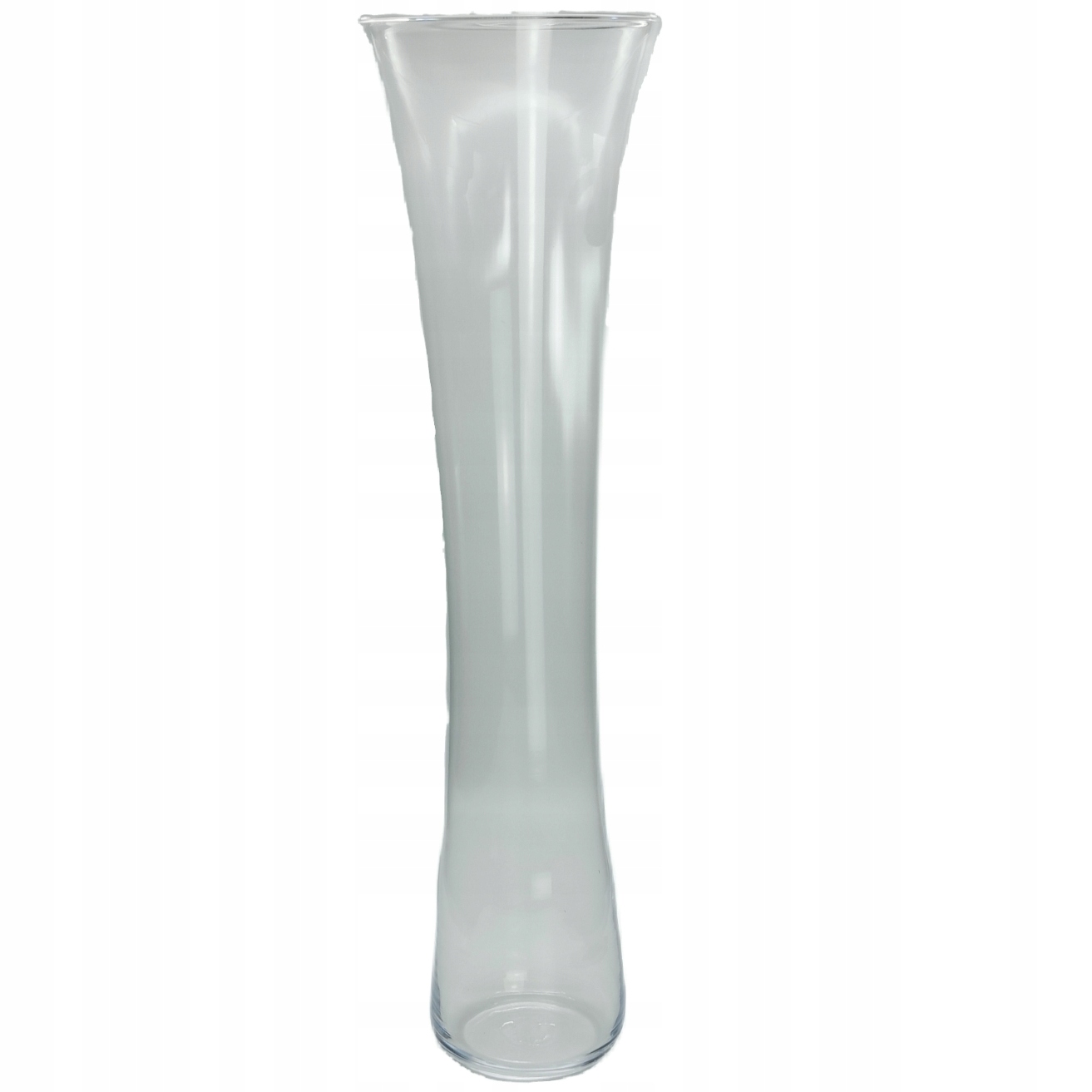 

Duży wazon szklany cylinder taliowany X 70cm