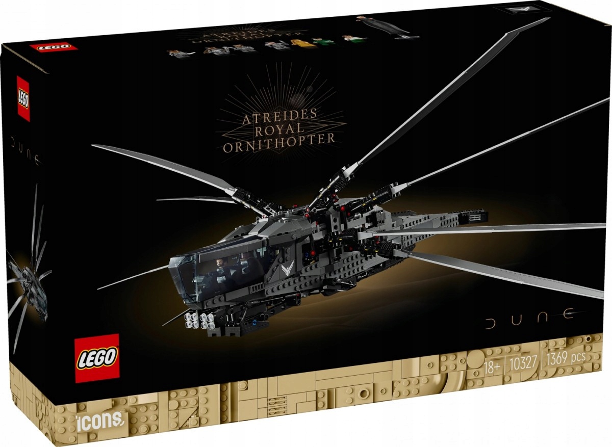 Lego Stavebnice Icons 10327 Diuna Atreides Royal Ornithopter