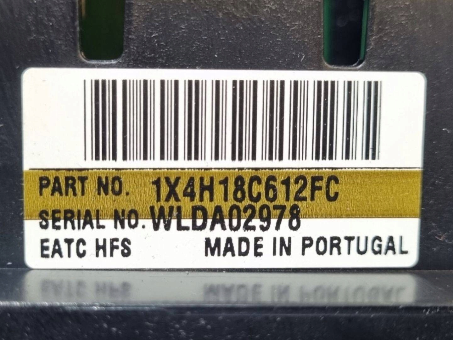 vezérlö panel a klímának Jaguar X-Type 2004 1X4H18C612FC