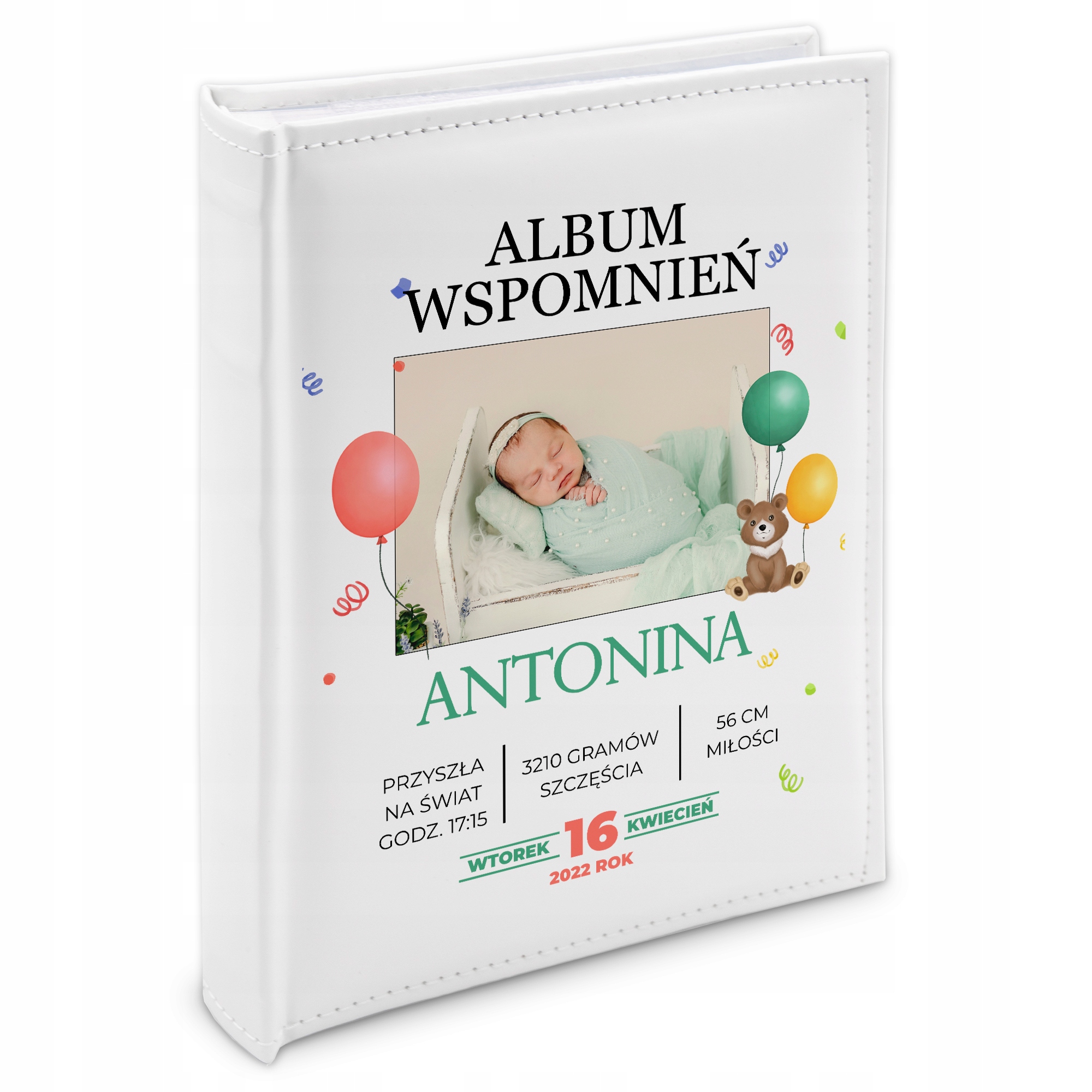 Bílý Album Jako Dárek Křest Jméno Ekokůže Šitý