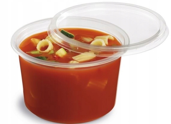 

Pojemniki kubek na zupę 500ml z wieczkiem pokrywką
