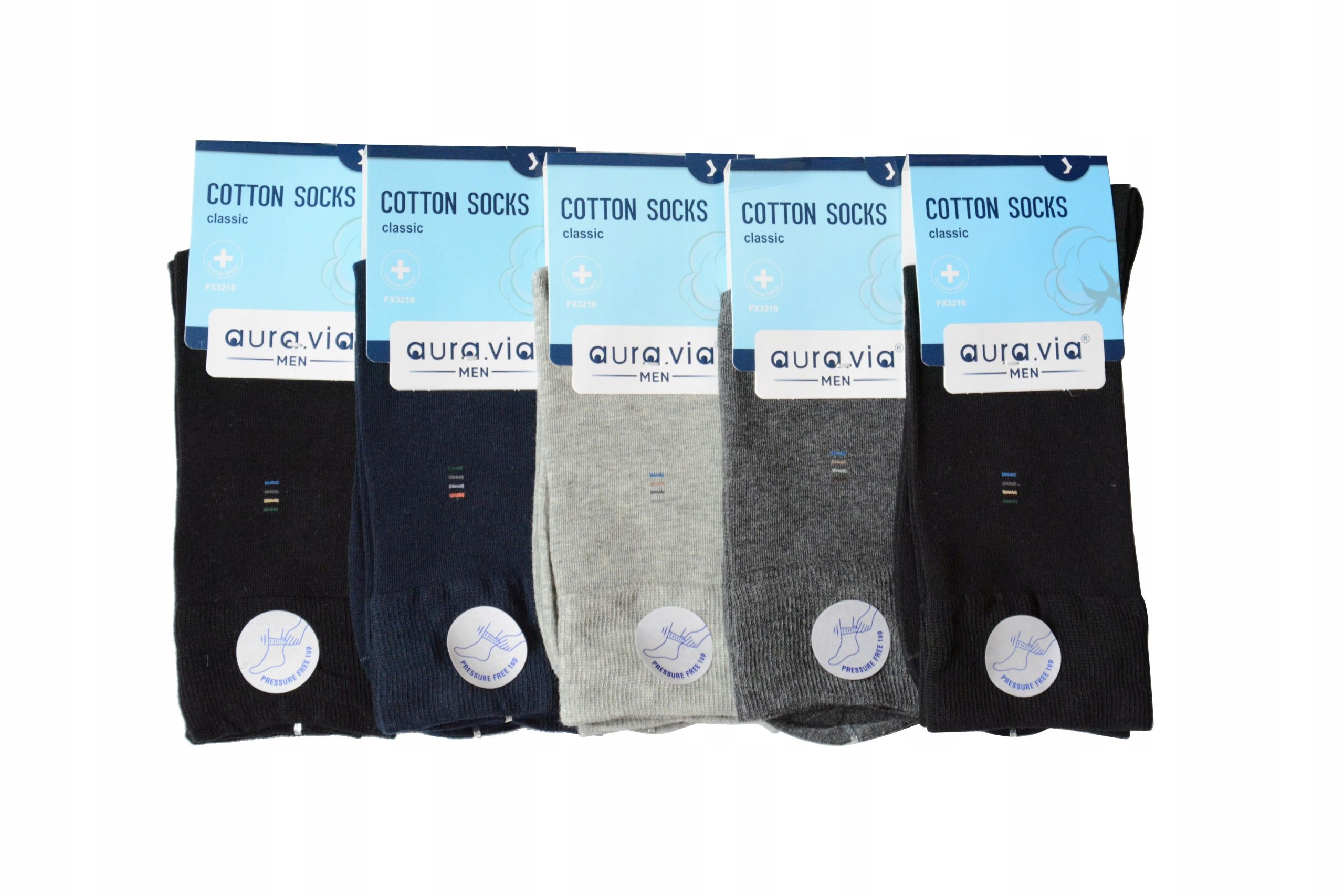 

skarpety Bawełna 43-46 Bezuciskowe 5 par 3210