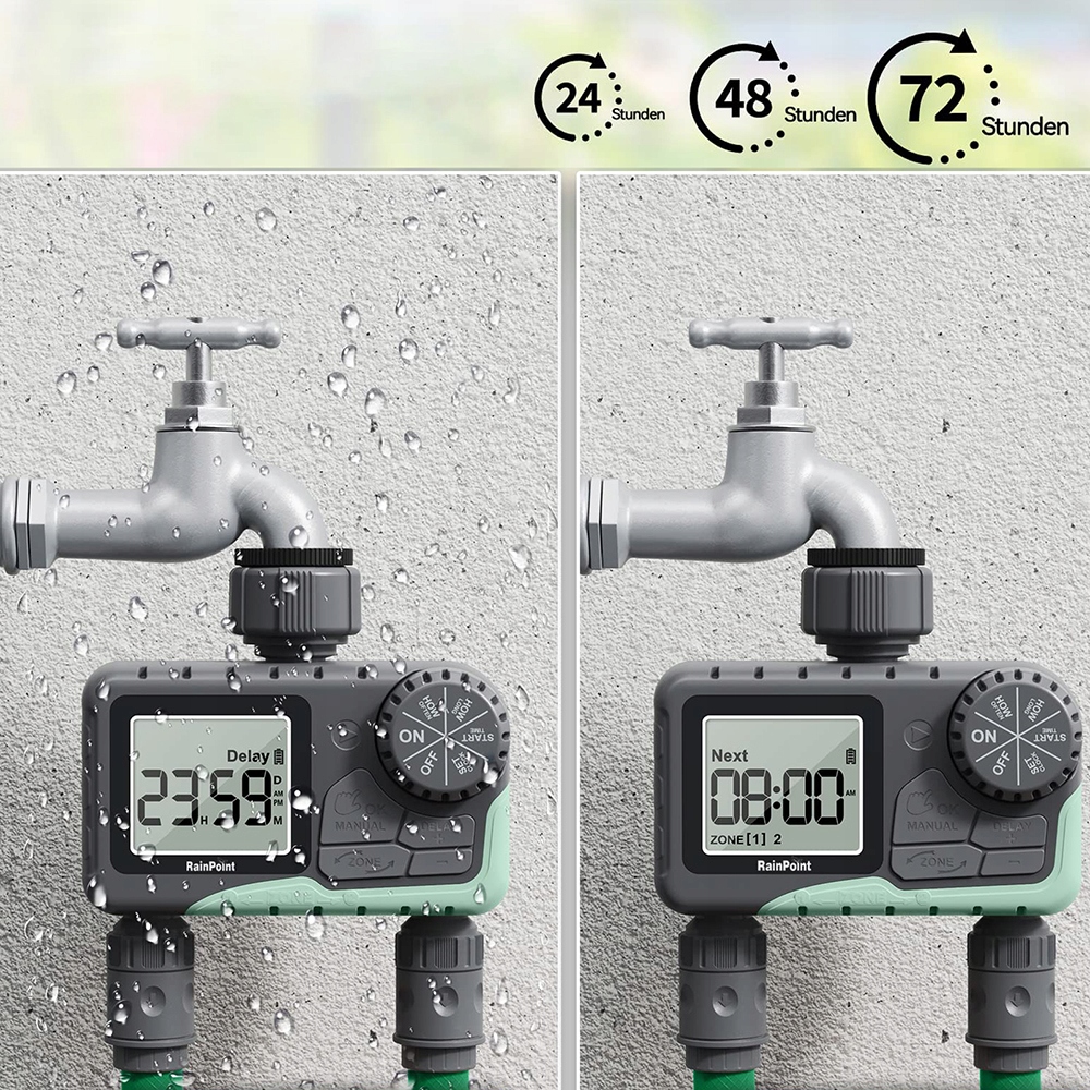 Dwukierunkowe STEROWNIK PROGRAMATOR DO NAWADNIANIA ZEGAR CYFROWY Marka bez marki