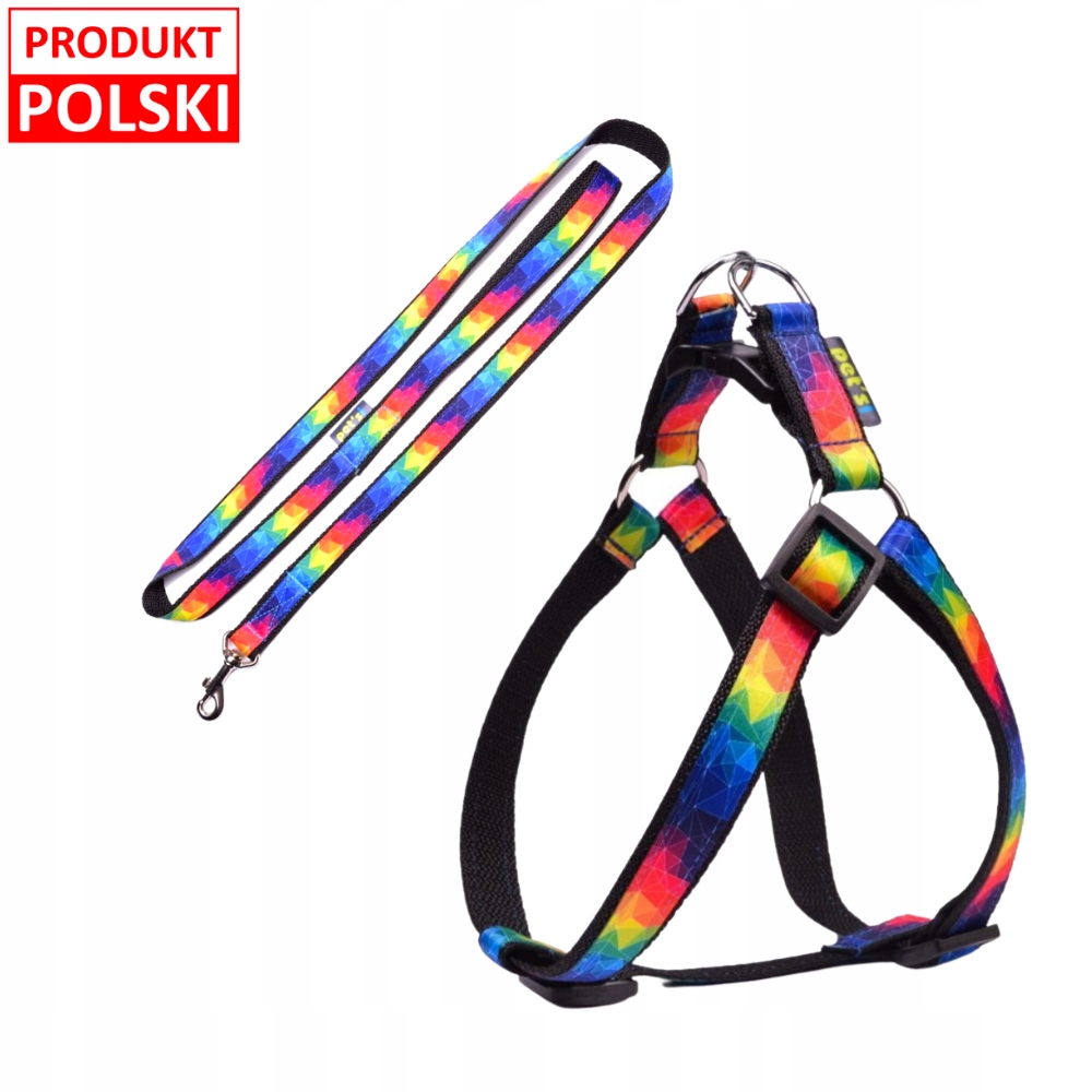 

Komplet szelki i smycz dla psa Petsi rozmiar S
