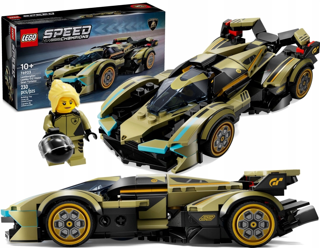 stavebnice Lego Speed Champions Lamborghini Lambo V12 Vision Gt 76923