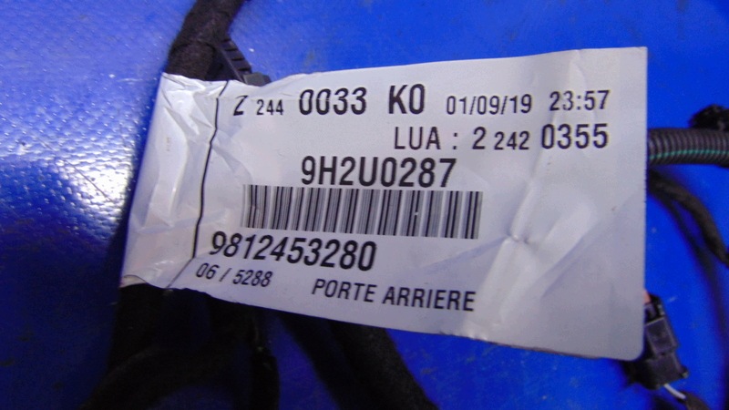 bundle door left rear part OPEL VIVARO C III JUMPY EXPERT PROACE 16-26R