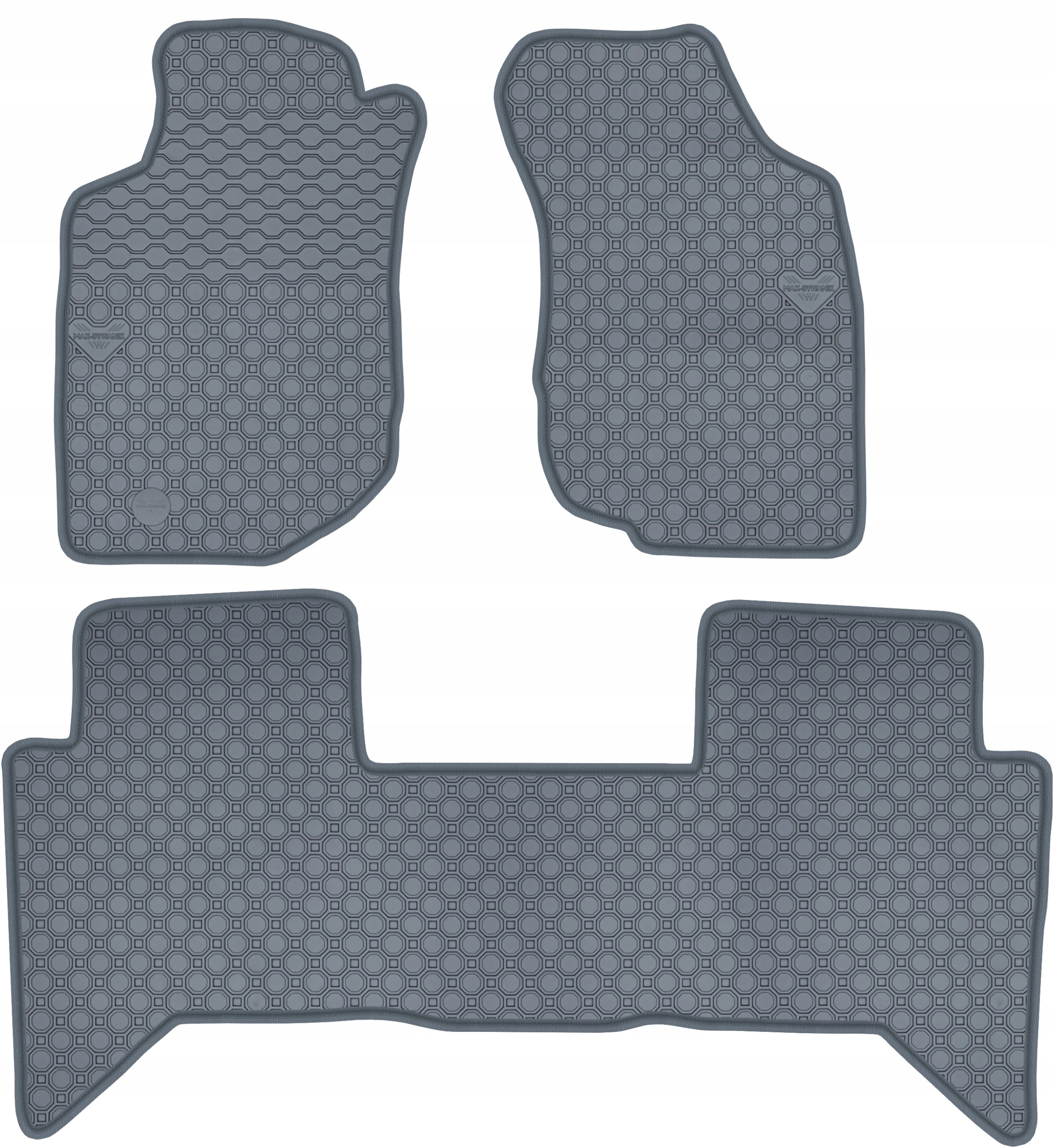 Toyota Hilux VII 2005-2015 Koberečky Šedé