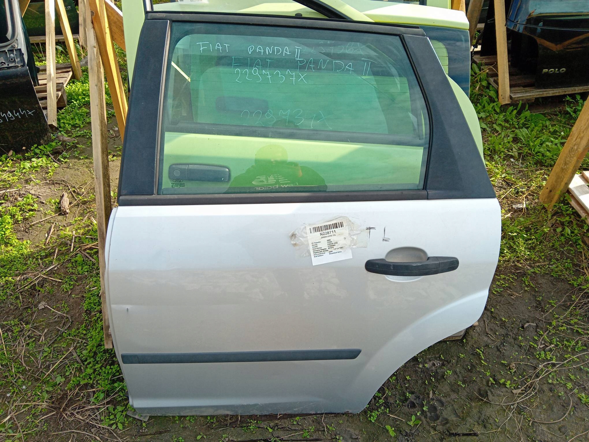door left rear part FORD FOCUS MK2