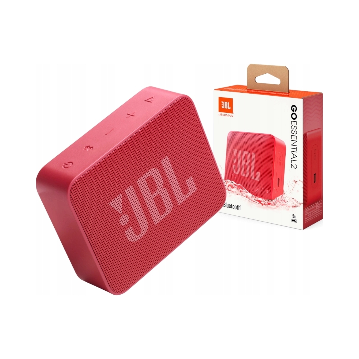 Głośnik Jbl Do Essential 2 Czerwony Głośny Solidny Przenośny Mobilny Mały