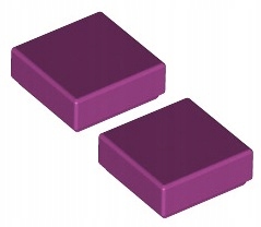 

Lego Płytka Płaska 1x1 Magenta (3070/6099364) 2szt