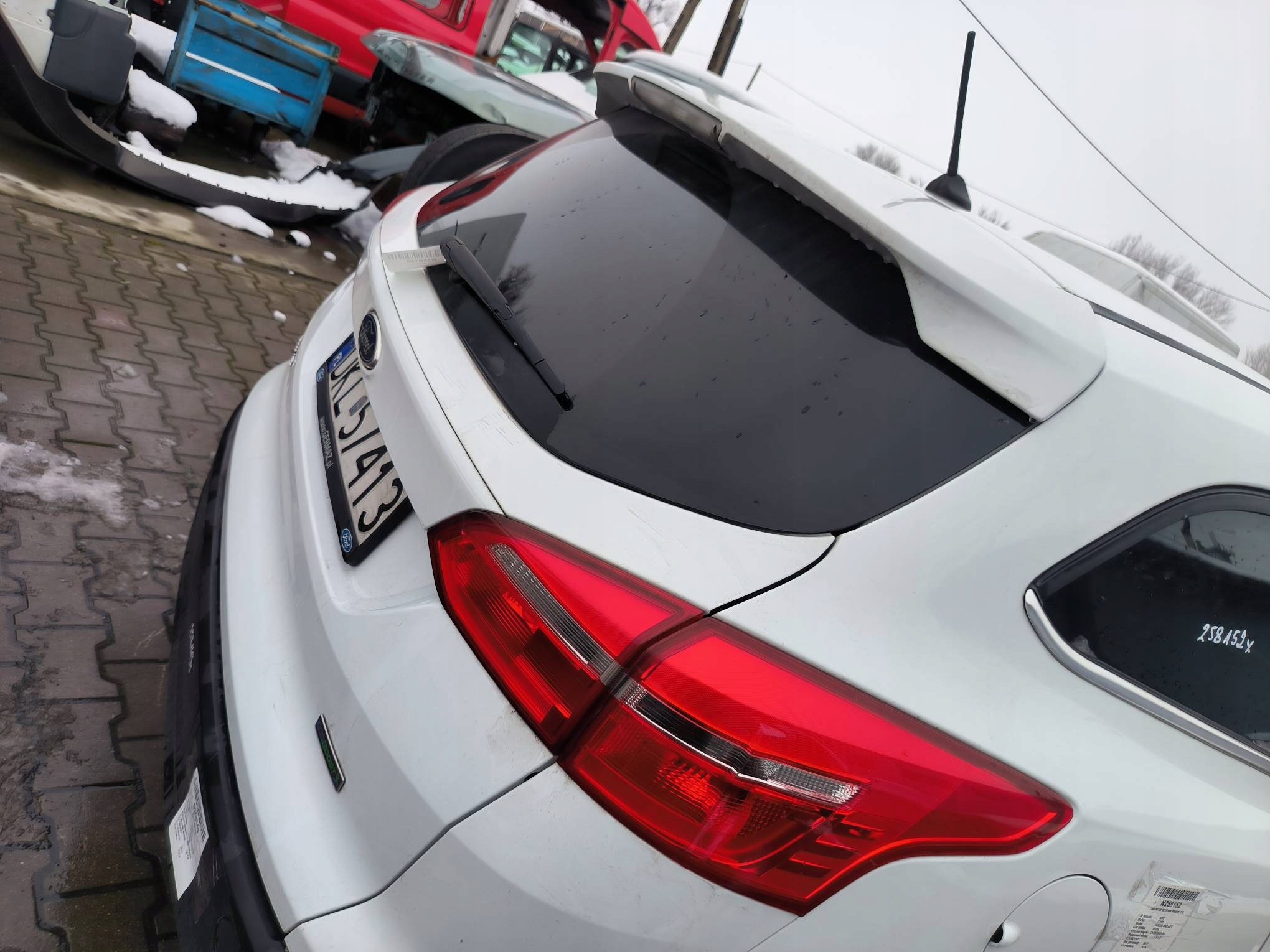trunk door boot 7VTA FORD FOCUS MK3 KOMBI LIFT