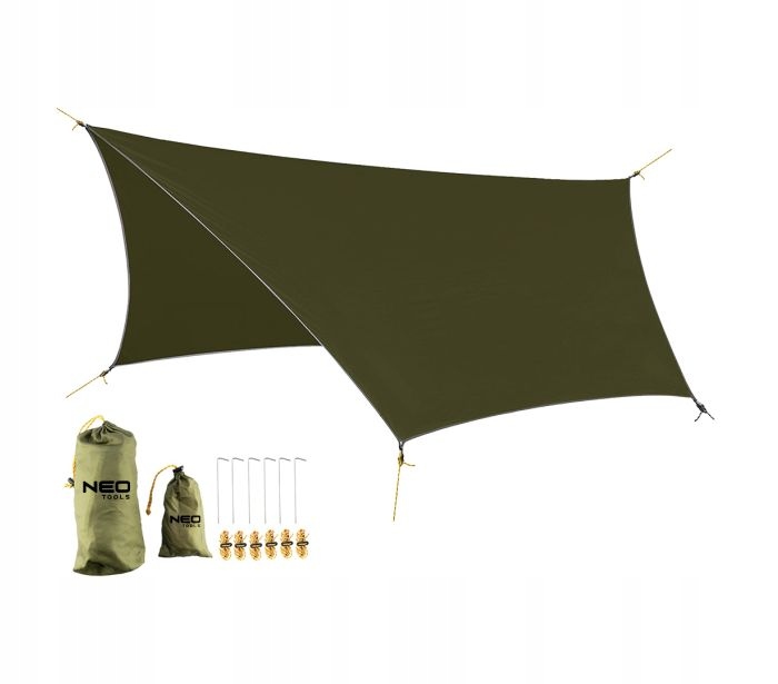 TARP WODOODPORNY 360 X 290 CM 210T PU3000 63-180 NEO TOOLS