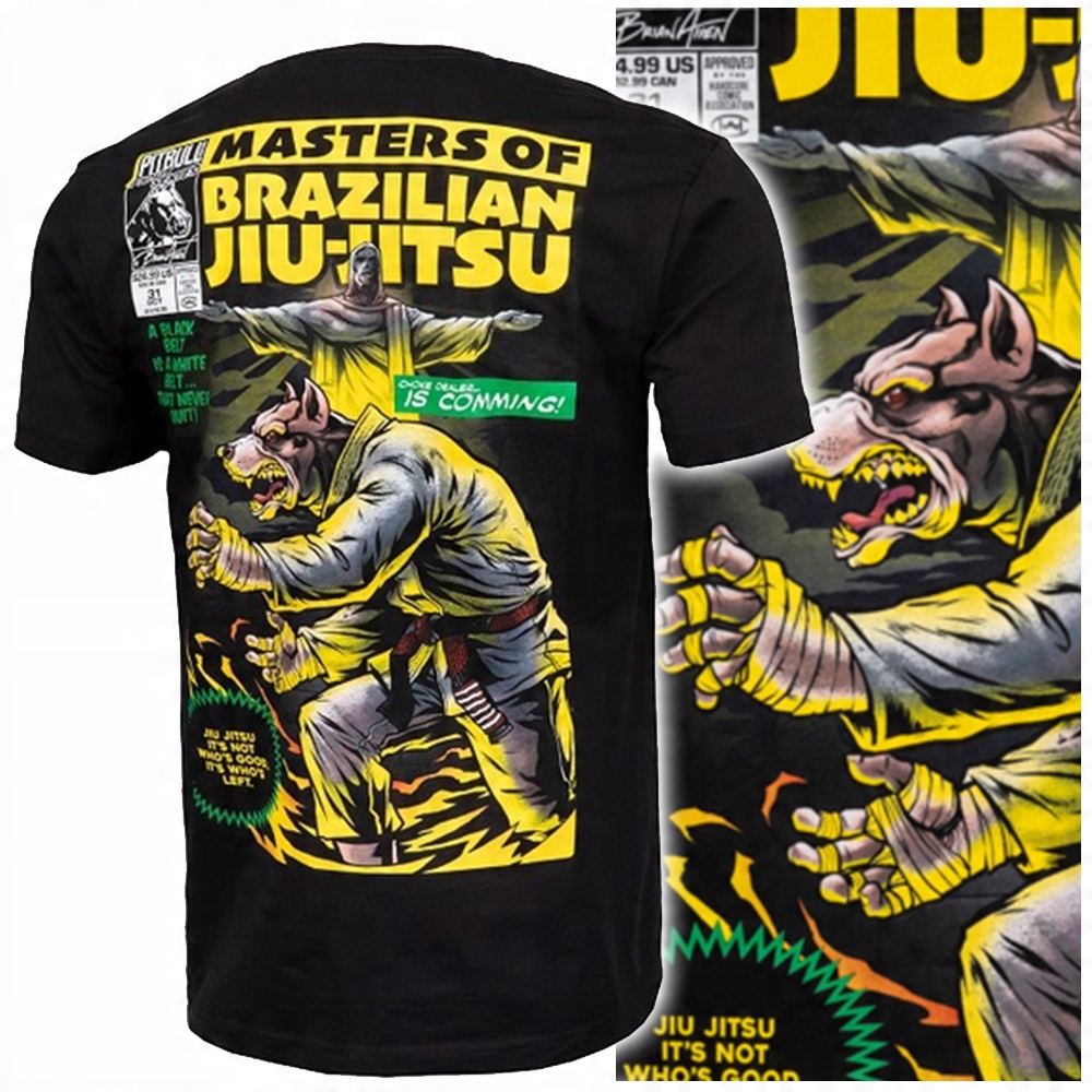 

Koszulka męska T-shirt Pit Bull West Coast Bjj r.L
