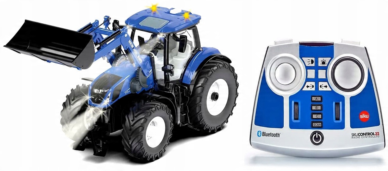 

Siku Control 6798 New Holland T7.315 Traktor łyżka