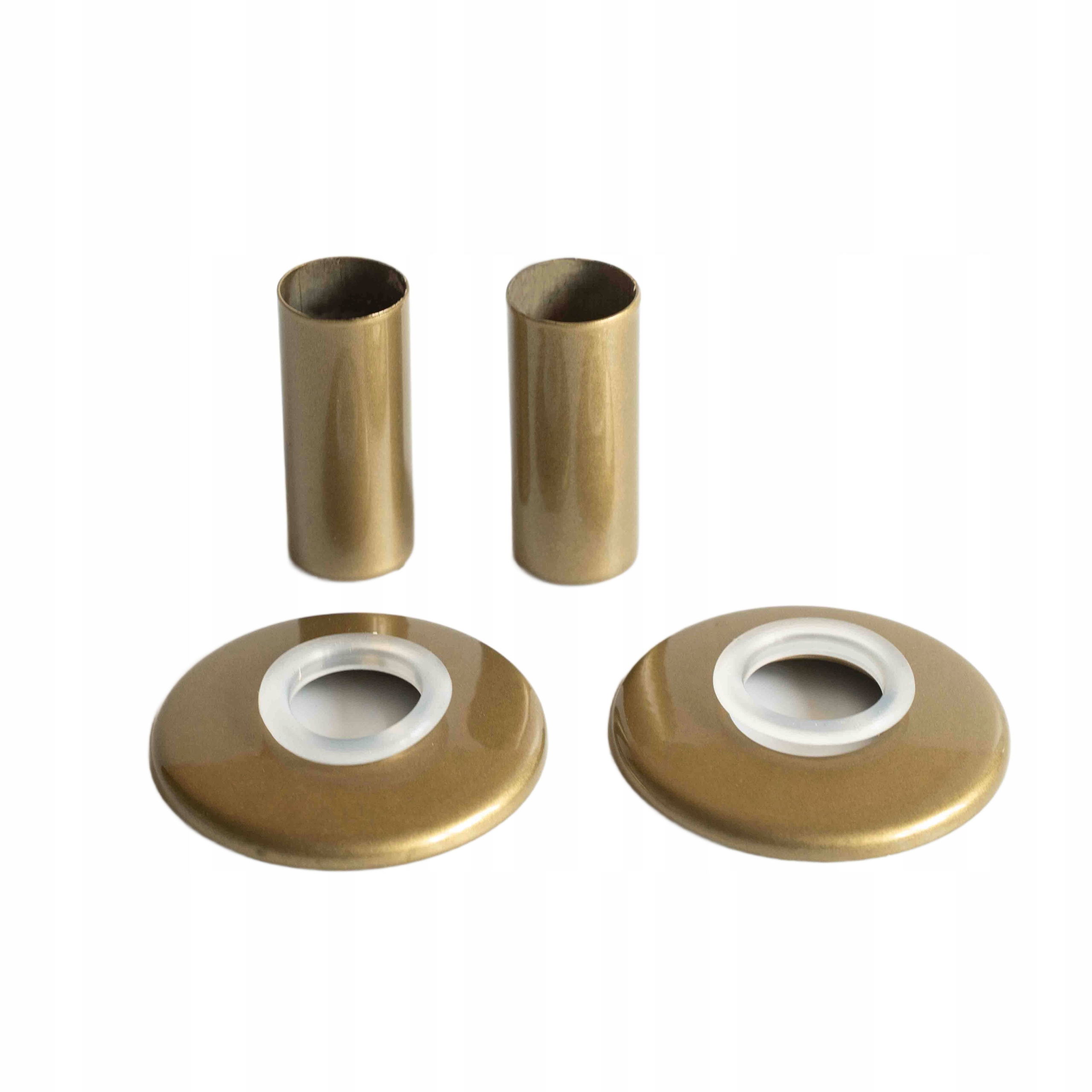 Maskovací Sada 2 Samostatných Rozet Pouzdra Antik Světlá