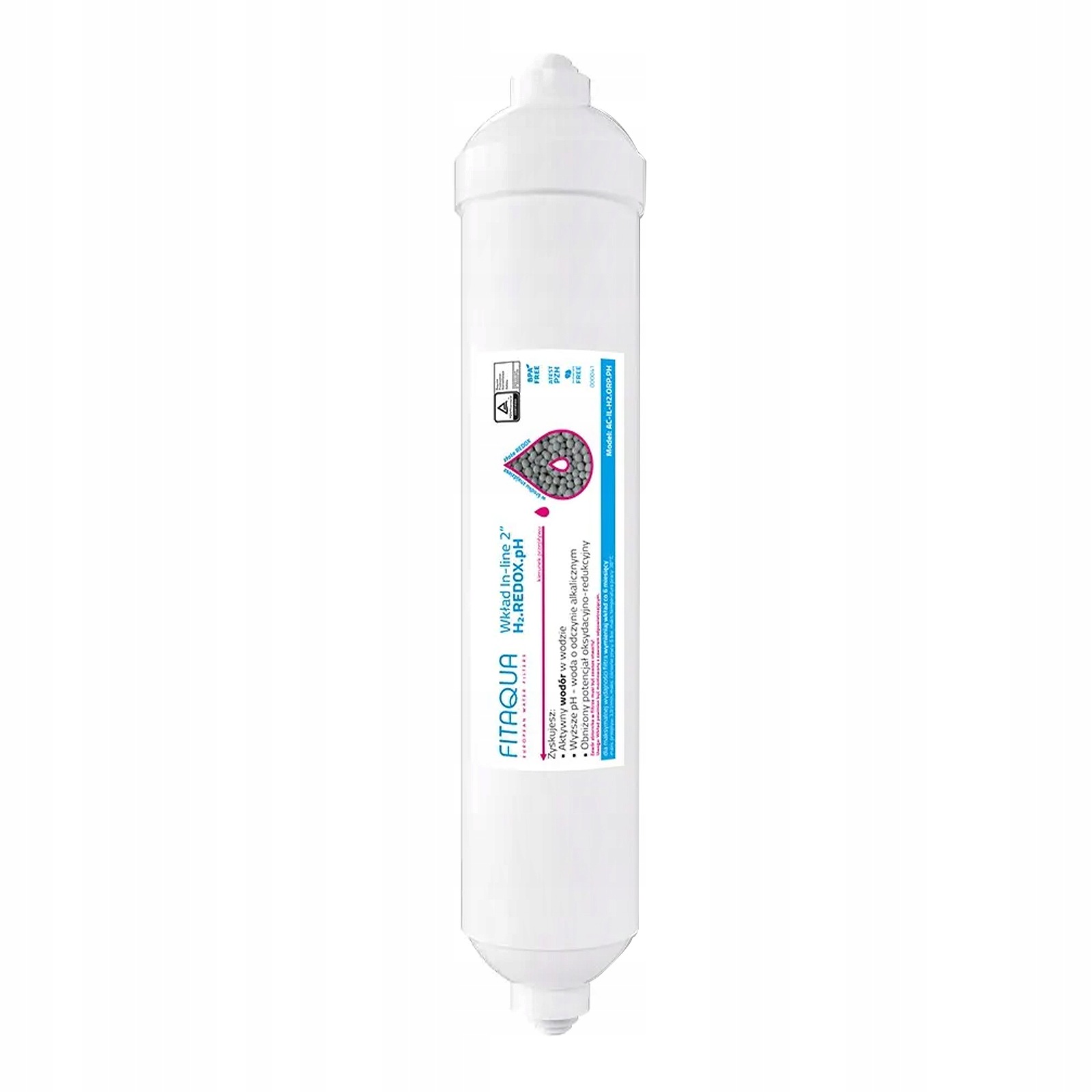Alkalizující a ionizační vložka FitAqua Redox 2" Qc