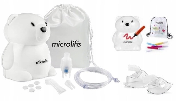 

Inhalator Nebulizator Microlife NEB400 Miś 24h Wys