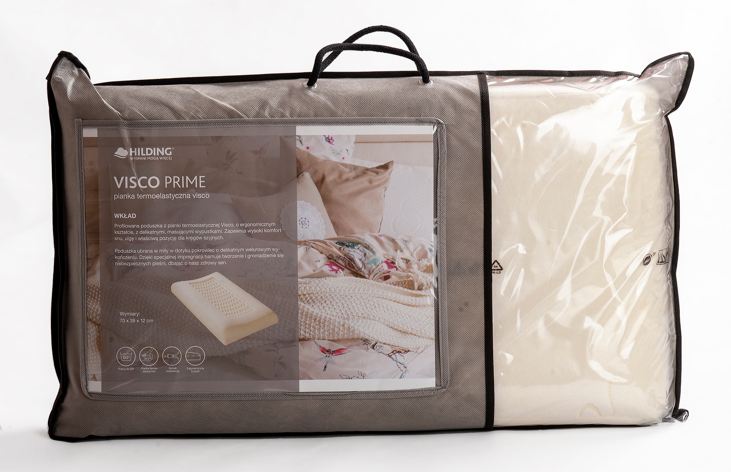 

Poduszka Visco Prime 70x39x12 cm Hilding