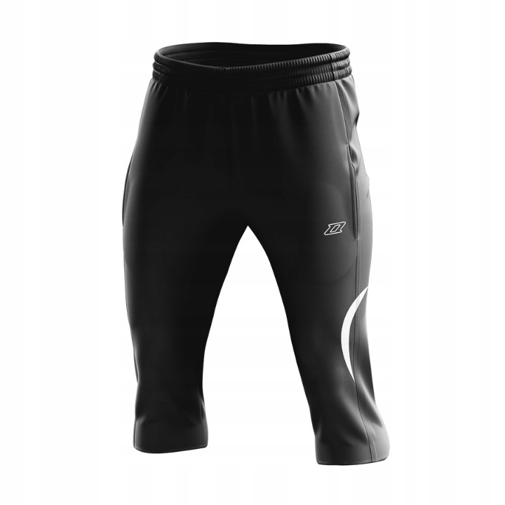 Spodnie ZINA GANADORES 3/4 r.2XL Czarny\Biały Marka ZINA