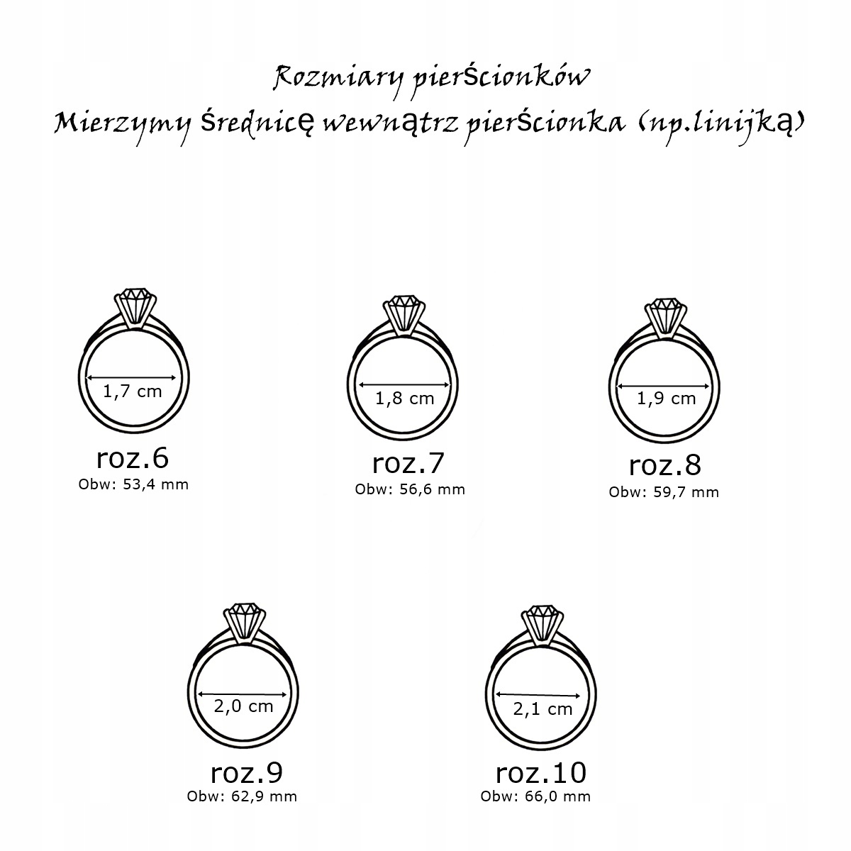 Pierścionek Obrączka IDALIA emalia stal 7 Materiał pozłacany stal