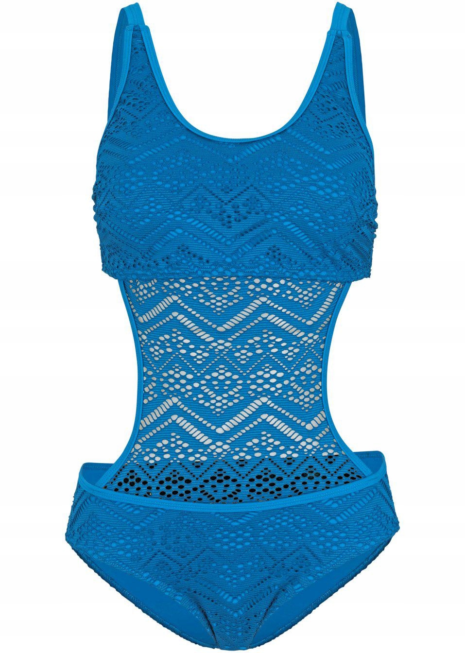 36 STRÓJ KĄPIELOWY JEDNOCZĘŚCIOWY Bonprix Wzór dominujący bez wzoru