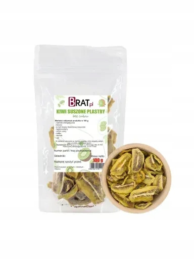 3x Kiwi sušené plátky bez cukru 100 g