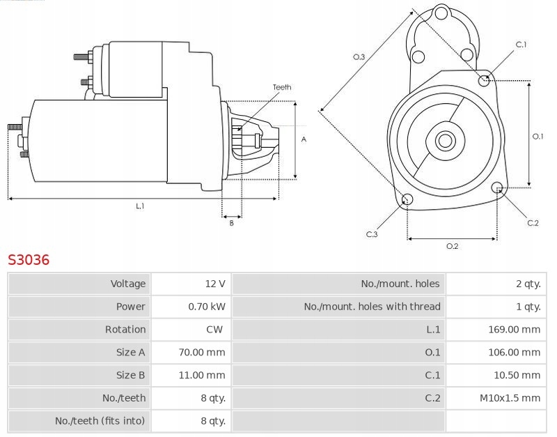 ROZRUSZNIK NISSAN PRIMERA 1.8 16V Numer katalogowy oryginału NISSAN 23300-9F600