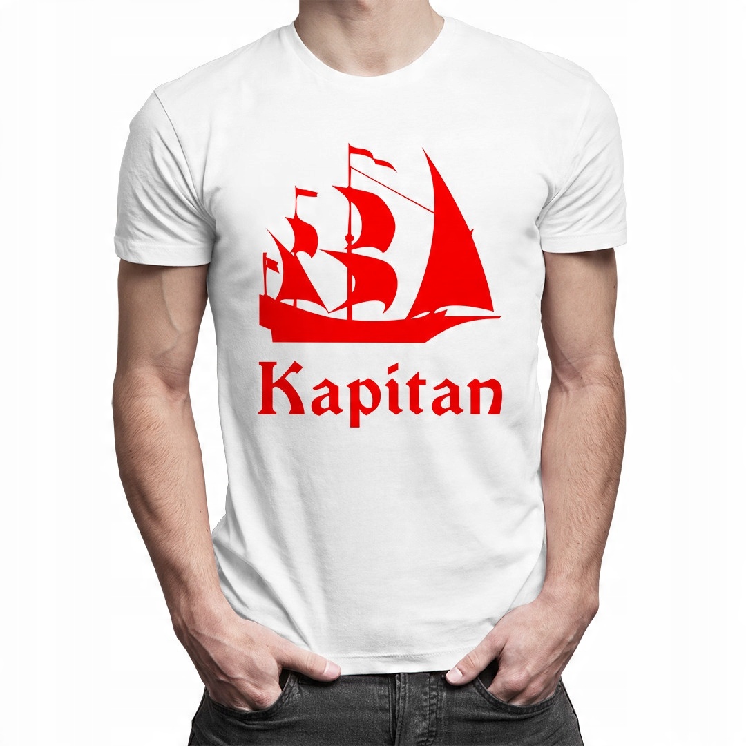 

Kapitan - koszulka z nadrukiem dla niego