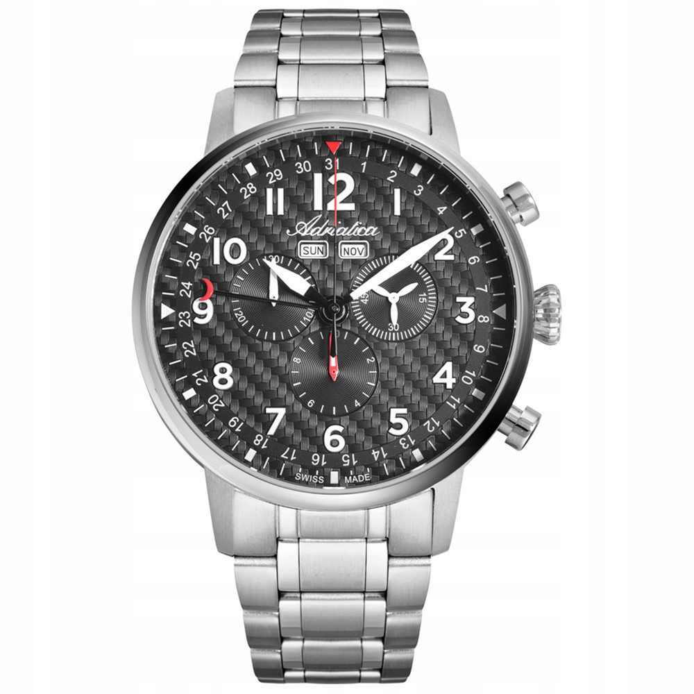 Pánské Hodinky Adriatica A8308.5126CH stříbrné