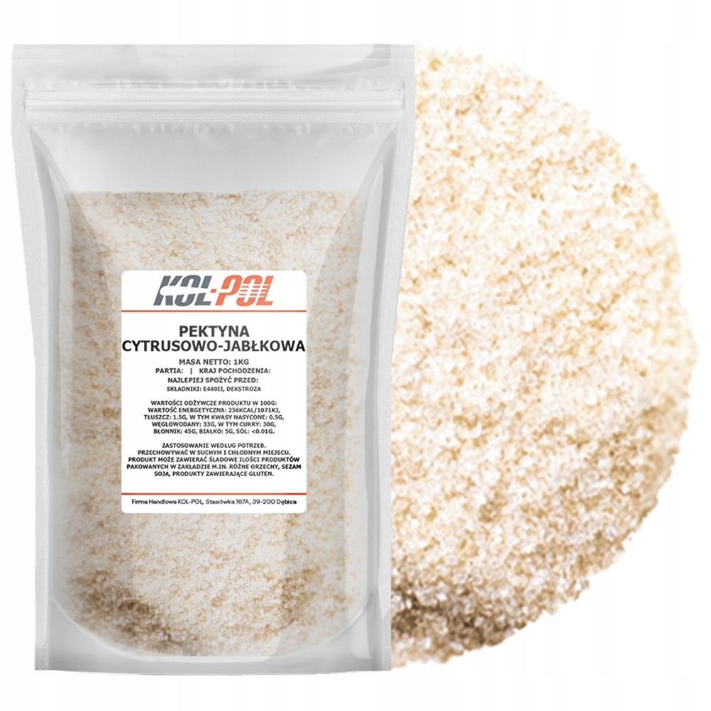 Pektyna 1kg Cytrusowa amidowana do dżemów