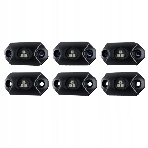 6 bodové Rgb podsvietenie vozidla komplet