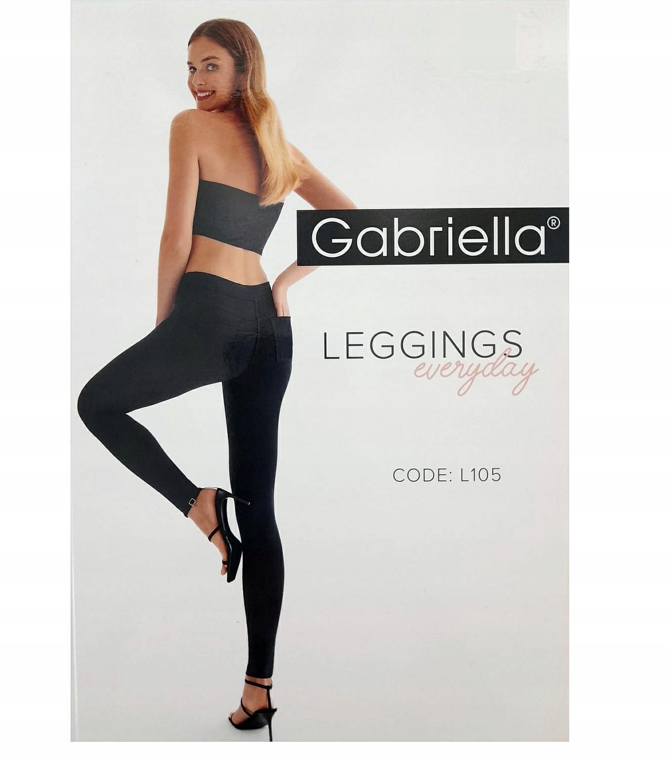 Legíny Gabriella Everyday L105 Černé 3-M