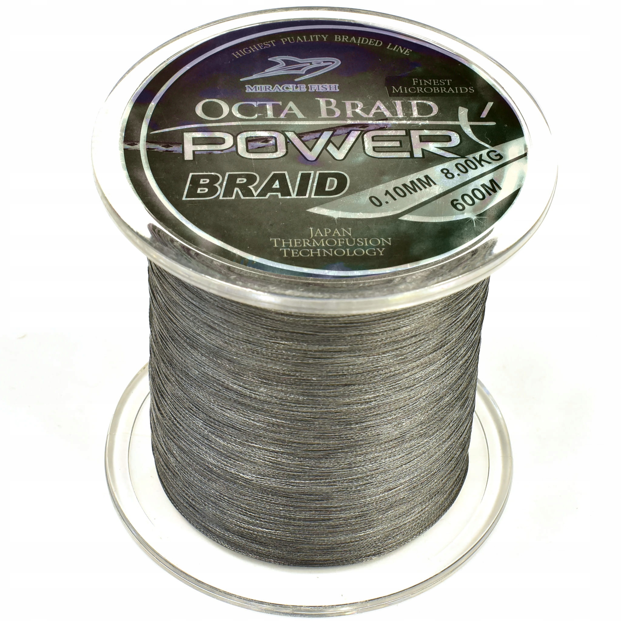 Plecionka Octa Braid Power X4 Black 0,16mm 600m'