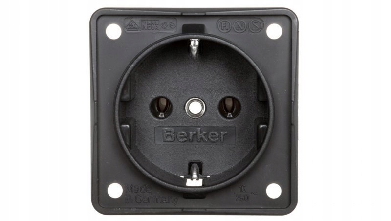 

Berker Integro Gniazdo Schuko antracyt, mat 094185